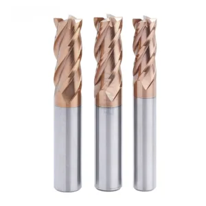 HRC55 4 Flute Tungsten Carbide Flat End Mill