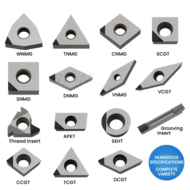 CBN insert for hardened steel, cast iron and CNC hard turning applications