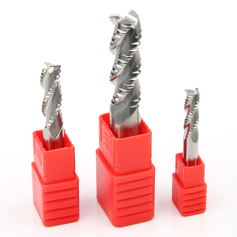 roughing-end-mill-for-aluminum-hrc55-3-flute-uncoated.jpg Roughing end mill for aluminum with 3 flute design and uncoated carbide body